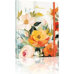 Gizli Spiralli Süresiz Planlayıcı Ajanda 17X24 cm