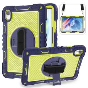 Huawei Matepad 11.5 S Silikon+Pc Kickstand Tablet Kılıfı, Omuz Askılı (Yurt Dışından)