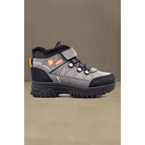 Erkek Çocuk Içi Mifyonlu Kaymaz Taban Suya Dayanıklı Soğuk Geçirmez Bot