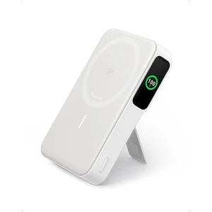 MagGo Powerbank (10.000 mAh) - Qi2 Sertifikalı - 15W Ultra Hızlı - Beyaz (Anker Türkiye Garantili)
