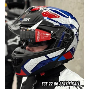 Gullwing Navigator Mavi Çene Açılır Kask (Ece 22.06) (Fit Kalıp)