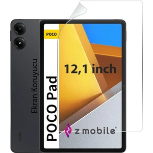 Poco Pad 12.1" Uyumlu Ekran Koruyucu Nano Kırılmaz Esnek Ekran Koruyucu