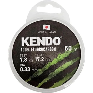 Kendo 100% Fluorocarbon White 50M Misina 0.20MM/3.4 kg