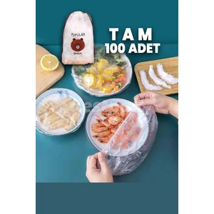 Tabak Bonesi Tazeliği Koruyan Pratik Tabak, Tencere Koruyucu 100 Adet