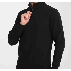 Basıc Regular Fit Siyah Dik Yaka