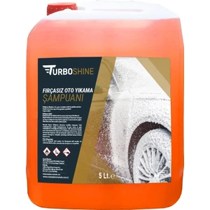 Turbo Shine Fırçasız Oto Şampuan 5 Litre