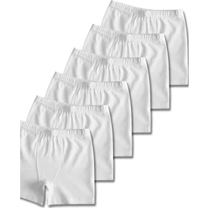 Giza Kids %95 Pamuklu Erkek Çocuk Boxer Külot Iç Çamaşır 6lı Set