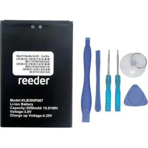 Reeder P13 Blue Max 128gb Batarya Pil Sıfır Orijinal + TAMİR SETİ