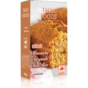 Talya Foods Glutensiz Kek Mix Havuç & Tarçın 270 gr