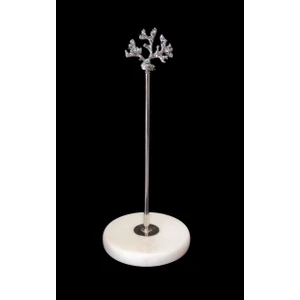 Dekoratifli Doğal Mermer Metal Mercan Rulo Havluluk & Peçetelik / Çeyizlik, Hediyelik Ev Eşyası