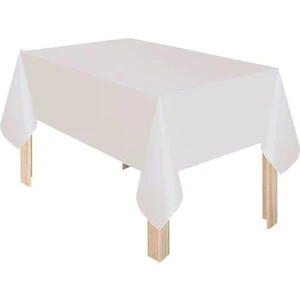 Renkli Masa Örtüsü Seti -Şık Plastik Masa Örtüsü, Canlı Renkler ve Kolay Temizlik 137*183 cm