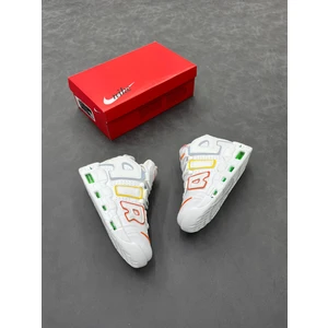 Uptempo Air More Uzun Bilekli Sneaker Lastik Ipli Günlük  Kadın Erkek Unisex Renkli Spor Ayakkabı