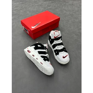 Uptempo Air More Uzun Bilekli Sneaker Lastik Ipli Günlük  Kadın Erkek Unisex Renkli Spor Ayakkabı