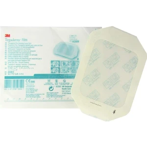 Tegaderm 1626 w Şeffaf Puyara Örtusu Su Geçirmez 10 cm X 12 cm x 3 Adet