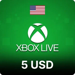 Xbox 5 Usd - Xbox Live Card - Xbox Hediye Kartı