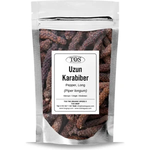 TOS The Organic Spices Uzun Karabiber 100 gr