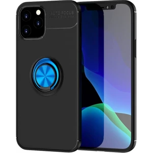 Apple iPhone 12 Pro Max Kılıf Yatay ve Dikey Stand Özellikli Içi Petekli Yüzüklü Silikon Range Kapak