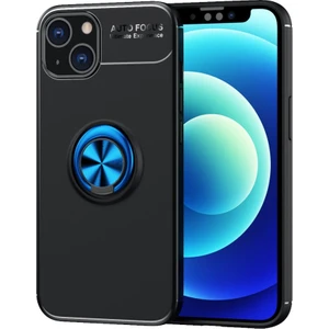 Apple iPhone 13 Kılıf Yatay ve Dikey Stand Özellikli Içi Petekli Yüzüklü Silikon Range Kapak