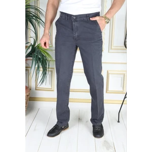 Klasik Kesim Füme Likralı Erkek Yan Cepli Klasik Kot Pantolon Baba Pantolonu Phantom Jeans By Small