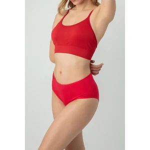 Yüksek Bel %100 Doğal Pamuk Likralı Rahat Kalıp Kadın Bato Külot