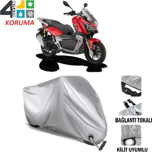 Autoes Rks Reale 125 Branda Motosiklet Brandası Bağlantı,Kilit Uyumlu