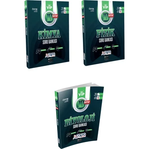 Çapa Yayınları 10. Sınıf Fizik - Kimya - Biyoloji Seti 3 Kitap