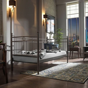 Hypnose Daybed Tek Kişilik Sedir Divan Metal Karyola 90X200