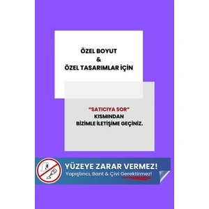 Pi Papers Özel Boyut ve Özel Tasarım Akıllı Kağıt, Yapışkansız Statik Tutunan Akıllı Kağıt, Yazı Tahtası