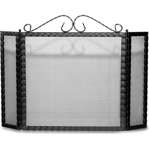 Şömine Aksesuarcısı Ferforje Kanatlı Şömine Siperlik , Ferforje Kanatlı Siperlik, Şömine Aksesuarları