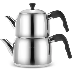 Nero Indüksiyon Tabanlı Mini Çaydanlık Takımı Siyah