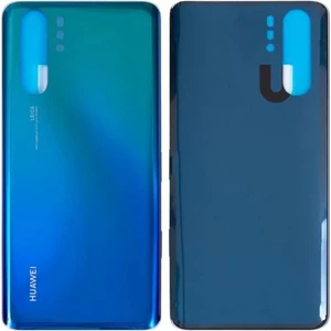 Gmr Huawei P30 Pro Arka Pil Batarya Kapağı Cam VOG-L29 VOG-L09 Mavi