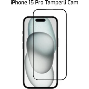 iPhone 15 Pro Kırılmaz Cam Temperli Koruma