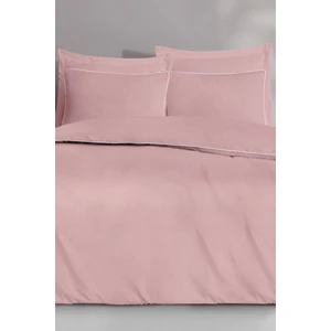 Pink Puff Luxart Root Çift Kişilik Biyeli Nevresim Takımı