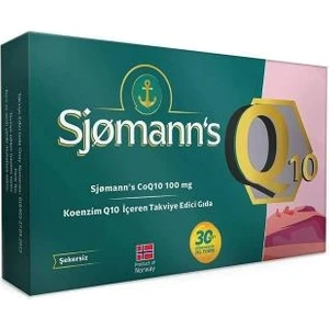 Sjomann’s COQ10 Çiğnenebilir Jel Form 100 Mg İçeren Takviye Edici Gıda 30 Adet