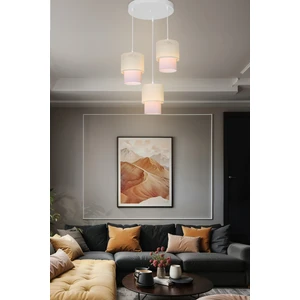 Ag Light Design Beyaz Sarkıt Avize Salon Yatak Odası Mutfak Modern Şık Lamba