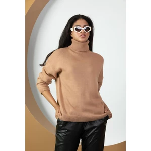 Kadın Balıkçı Yaka Triko Bluz 077