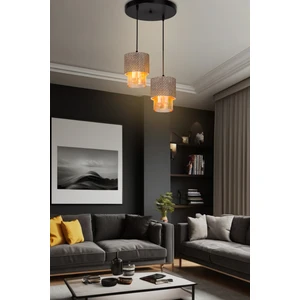 Ag Light Design Kahverengi Sarkıt Avize Salon Yatak Odası Mutfak Modern Şık Lamba