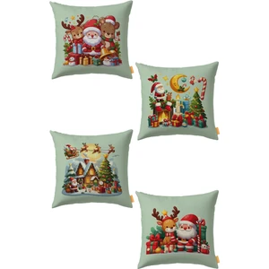 Arancione Co. Yılbaşı 4'lü Kırlent Kılıf DS10