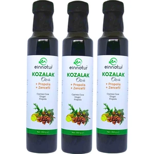 Einnatur 3 Adet Propolisli Zencefilli Kozalak Özü, 350 gr