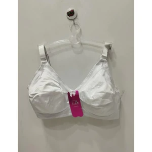 Desteksiz Balensiz Toparlayıcı Desenli Beyaz Sütyen - 1954