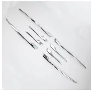 Corolla 2013-2016 Içın Uyumlu Ön Sıs Çıta Kaplama Nıkelaj 8 Parca