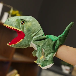 Yeşil Dinozor El Ları Hayvan Rol Oynama Peluş Oyuncak Çocuklar Için Kukla 30 cm (Yurt Dışından)