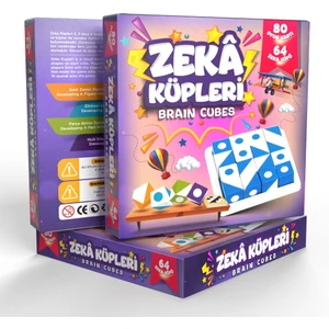 Zeka Küpleri Sihirli Küpler Görsel Beceri Küpleri Akıl ve Zeka Oyunu - V2 Yeni