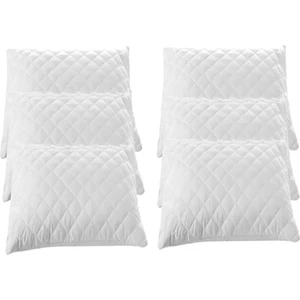Zeynep Tekstil 6 Adet 50X70 cm Kapitoneli Fermuarlı Yastık Koruyucu Alez 153-99-2027