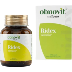 Ridex Kapsül Takviye Edici Gıda 60 Kapsül