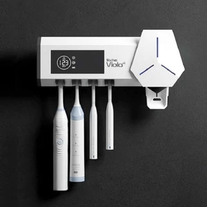 Viola V2 Ultraviyole Diş Fırçası Tutucu ve Sterilizatörü, Dezenfektanı, Temizleyici