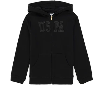 U.S. Polo Assn. Kız Çocuk Siyah Sweatshirt 50292507-VR046