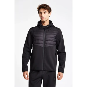Erkek Fermuarlı Kapüşonlu Sweatshirt 24N-1138
