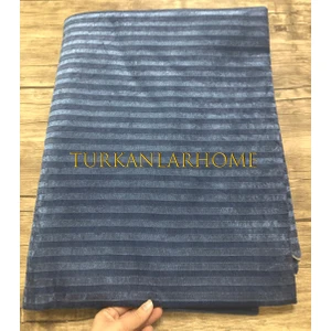 Süngerli Koltuk Örtüsü Yeni Model (Indigo Mavi )