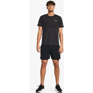 Under Armour Launch 7 Inch 2in 1 Erkek Siyah Antrenman Şortu.001